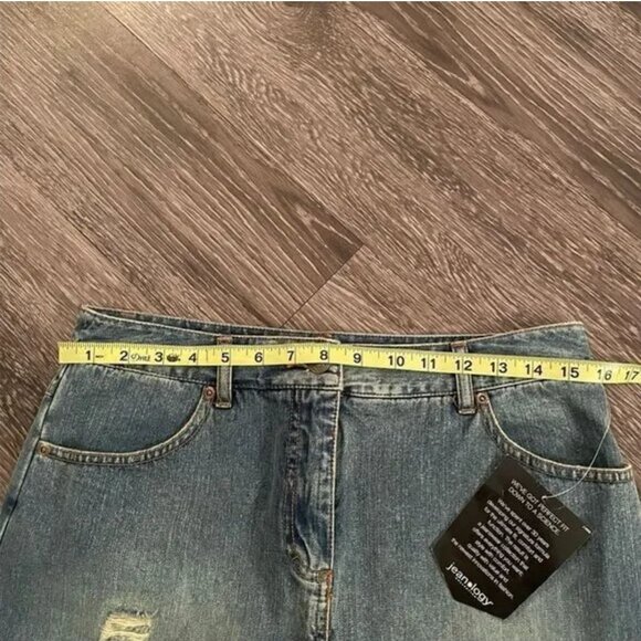 NWT Jeanology vintage denim maxi skirt - Picture 4 of 9